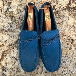 Todd’s royal blue loafers size 10.5